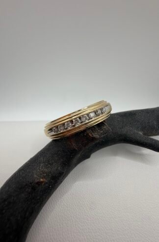 Natural Diamond Men's Band .25 Estimated total carat weight (14k) Gold