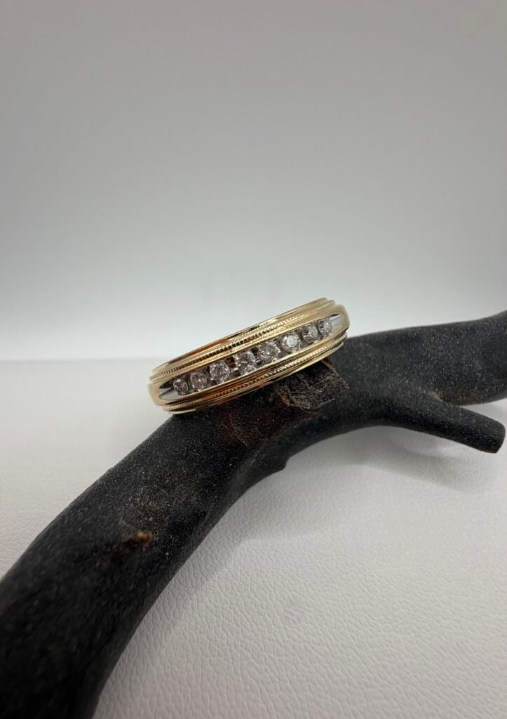 Natural Diamond Men's Band .25 Estimated total carat weight (14k) Gold