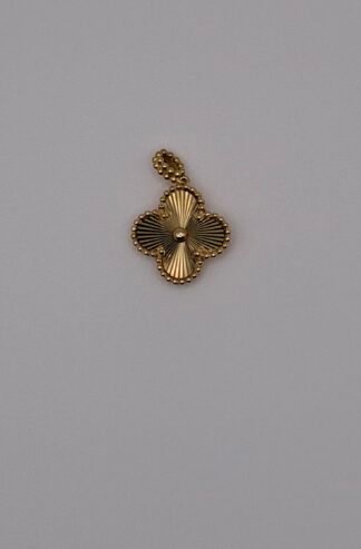 Van Cleef & Arpels Style (18K) Yellow Gold Pendant