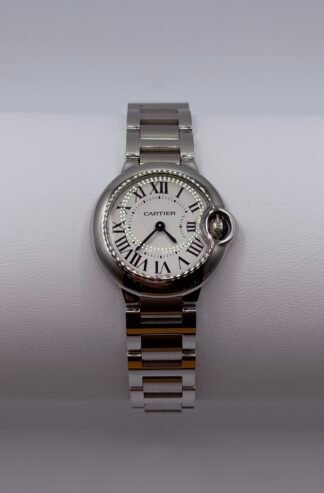 Authentic Ballon Bleu de Cartier Watch (28mm Size)