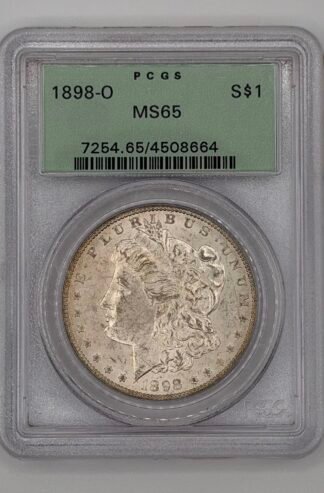 1898 - O PCGS MS-65 Morgan Silver Dollar