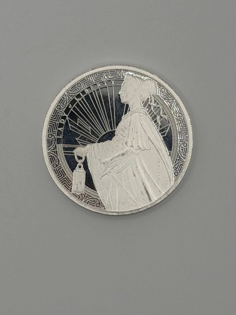 Pamp Lady Fortuna 1 Oz .999 Silver Round