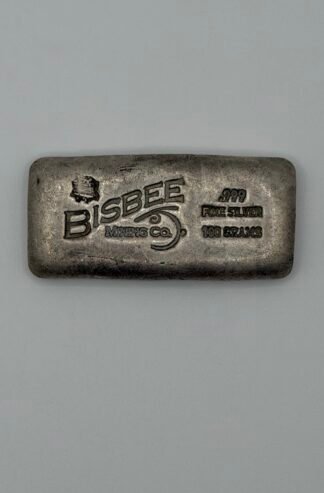 100 gram Silver Bar - Bisbee