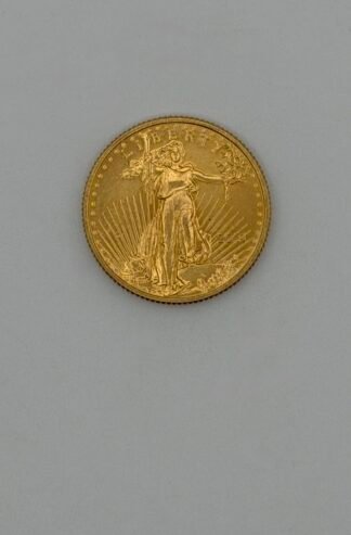 1/4 oz American Gold Eagle Coin BU (Random Year) Type 2