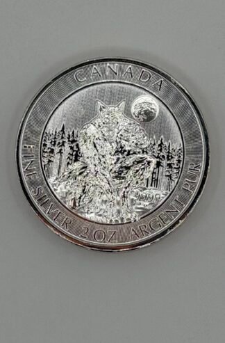 2021 Canada 2 oz .9999 Silver Creatures of the North Werewolf Coin