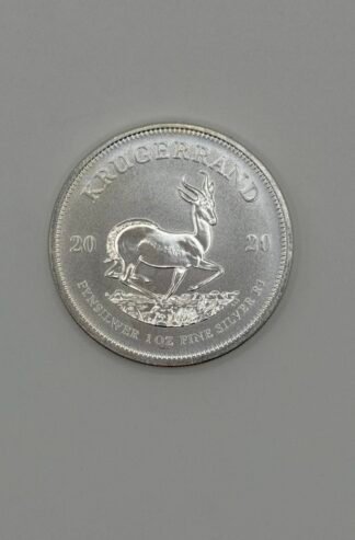 South Africa 1 oz Silver Krugerrand BU Coin