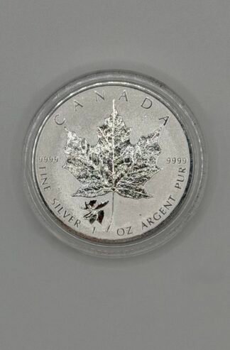 2017 Canada 1 oz Silver Maple Leaf Moose Privy Reverse Proof