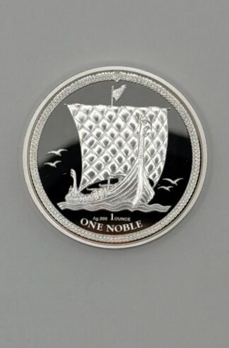 2018 Isle of Man 1 oz Silver Noble Proof Coin