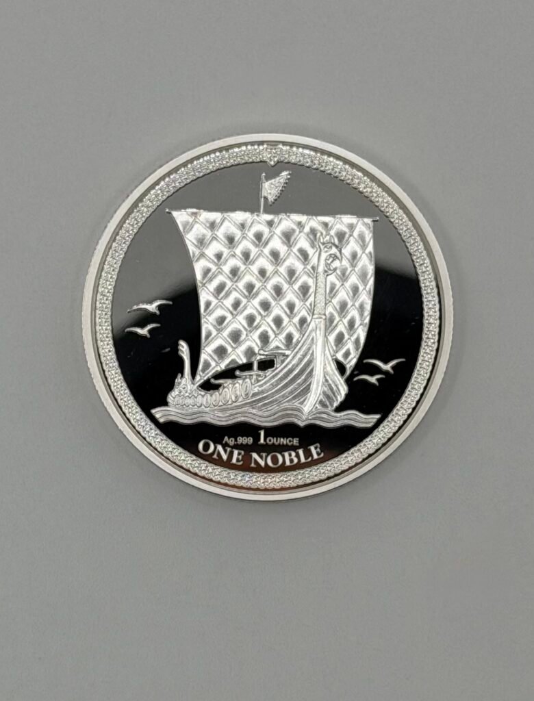 2018 Isle of Man 1 oz Silver Noble Proof Coin