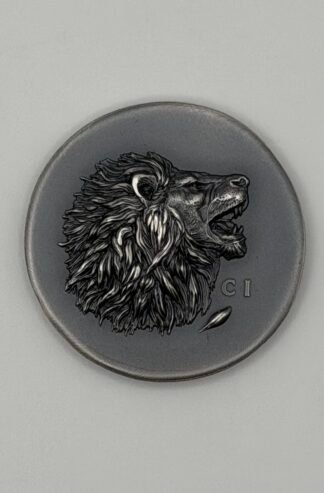 2025 Cook Islands 1 oz Silver Antique Leon (with Box & COA)