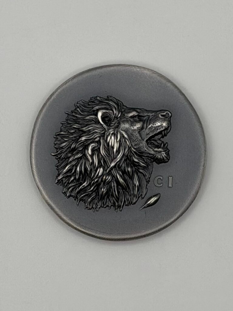 2025 Cook Islands 1 oz Silver Antique Leon (with Box & COA)