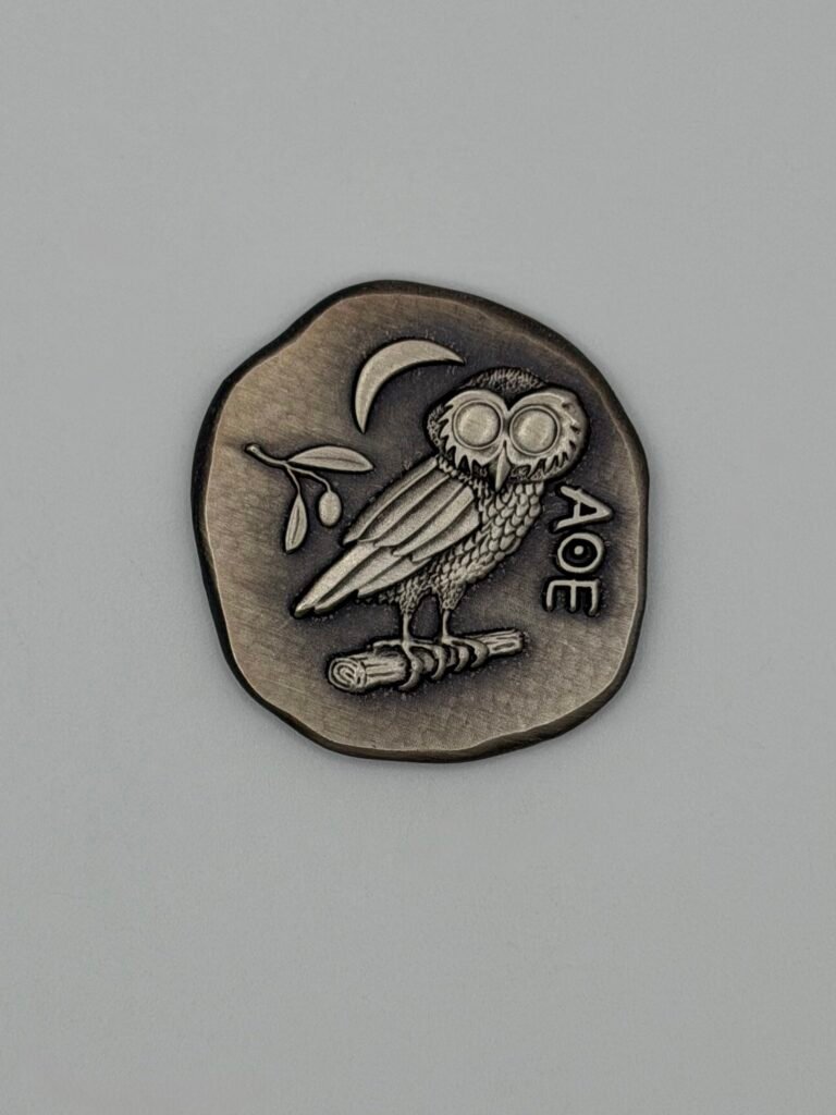 1 oz .999 Silver Athenian Owl Coin