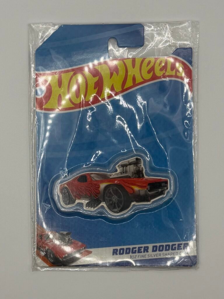 2024 Hot Wheels Rodger Dodger 1 oz Silver Coin $2 Solomon Islands PAMP Suisse