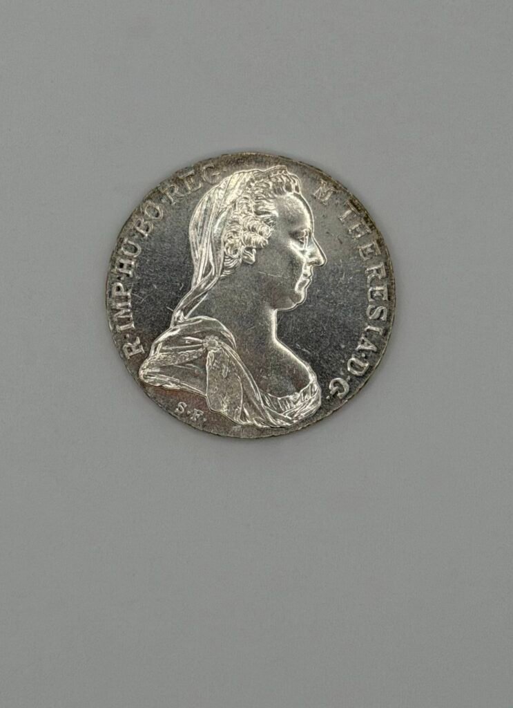 1780 Austria Maria Theresa Silver Thaler .833 Coin