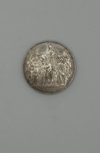 1913-A Germany Silver 3 Mark Prussia 100th Anniversary .90 Coin