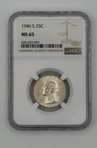 1946 Washington Quarter (MS-65 NGC)