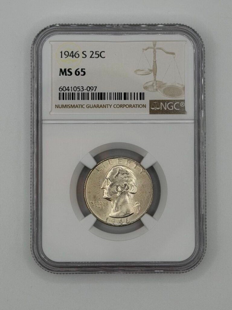 1946 Washington Quarter (MS-65 NGC)