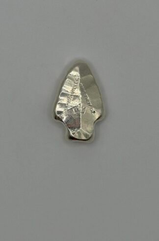 1 oz Monarch Silver 3D Poured Arrowhead