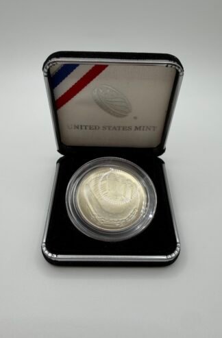 2014-P Baseball HOF $1 Silver Commemorative Proof with Box
