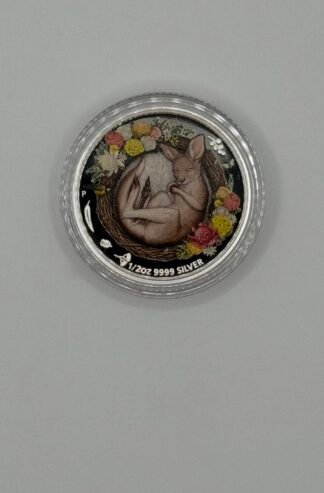 2021 Australia 1/2 oz Silver Dreaming Down Under Kangaroo Proof (with Box & COA)