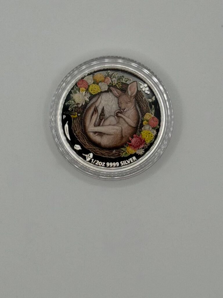 2021 Australia 1/2 oz Silver Dreaming Down Under Kangaroo Proof (with Box & COA)