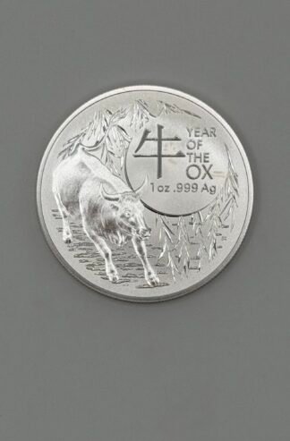 (Random Date) Australia 1 oz Silver Lunar Year Series Coins (.999 Silver)